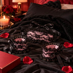 Sweet Surrender Lace Set: Blindfold & Cuffs