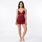 Midnight Allure Lace Set