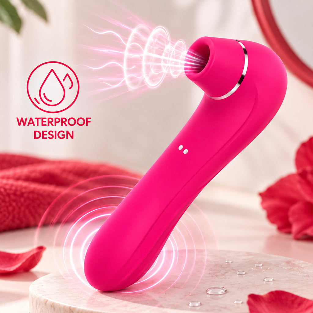 Rose Pulse Suction Vibrator
