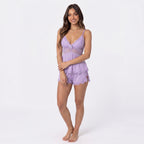 Midnight Allure Lace Set