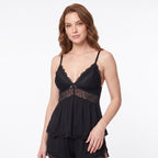 Midnight Allure Lace Set