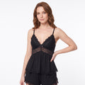 Midnight Allure Lace Set