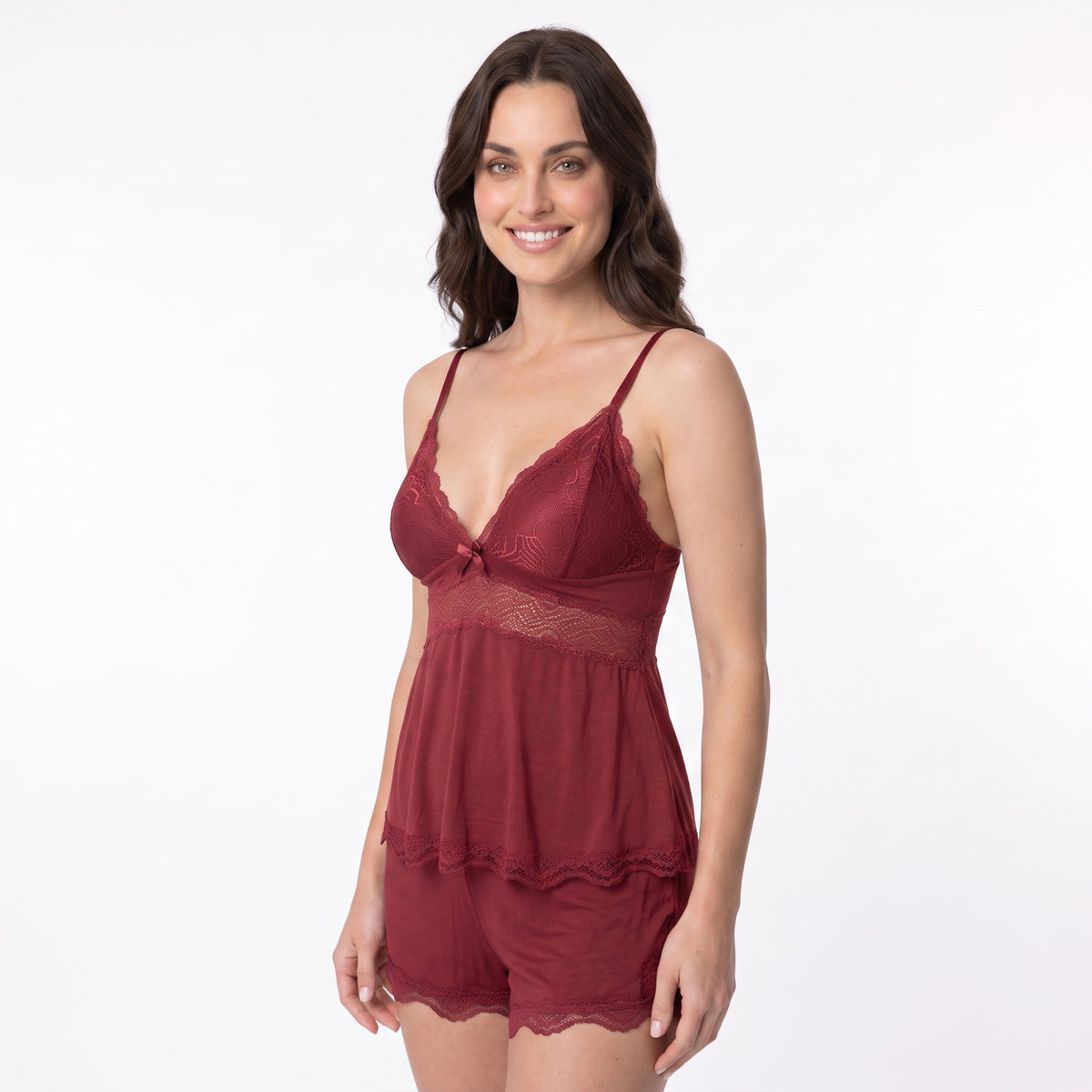 Midnight Allure Lace Set