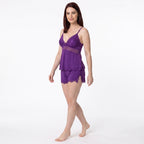 Midnight Allure Lace Set