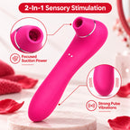 Rose Pulse Suction Vibrator